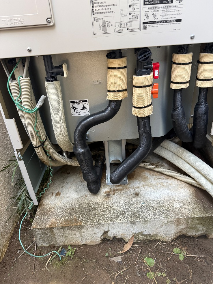 三菱エコキュートSRT-HPT37W4から三菱エコキュートSRT-S377|エコキュート交換工事|千葉県船橋市習志野台|