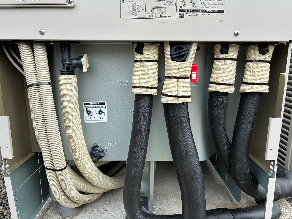 パナソニックエコキュートHE-K46AQから三菱エコキュートSRT-S467U｜エコキュート交換工事｜福島県いわき市若葉台｜ 