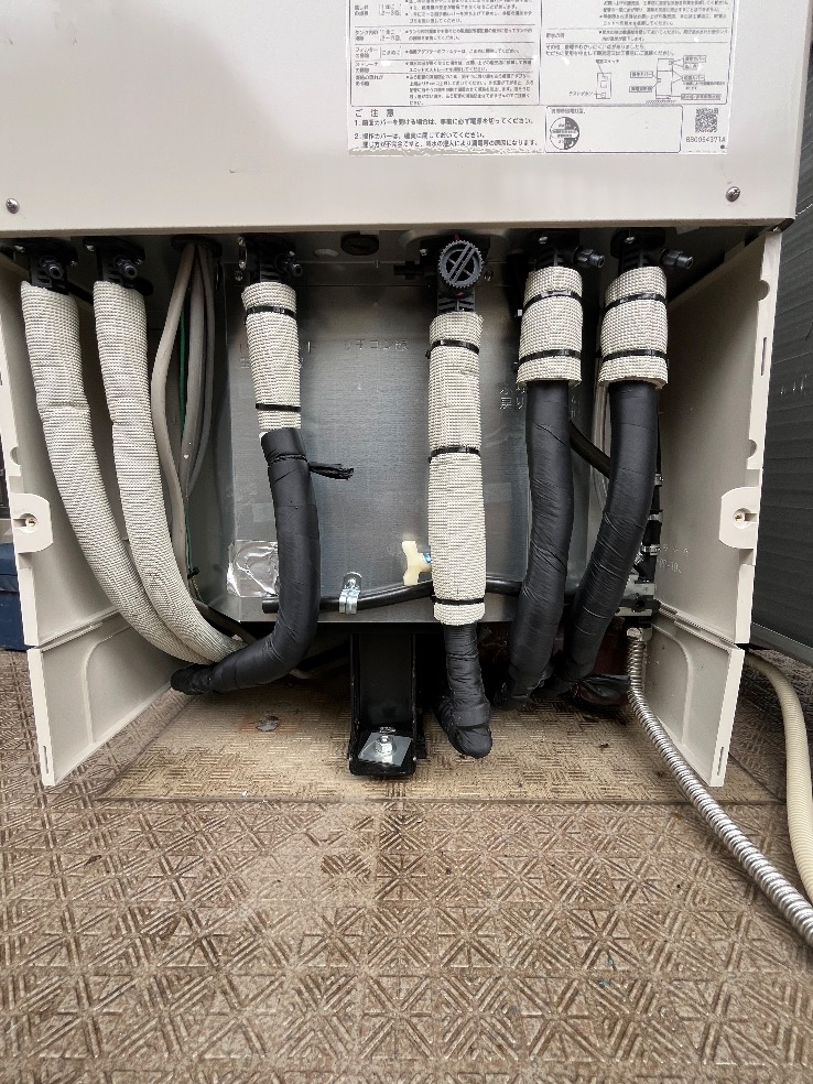 パナソニックエコキュートHE-30C3Qから日立エコキュートBHP-FG37XU|エコキュート交換工事|千葉県富里市日吉倉|マンション|センチュリー成田