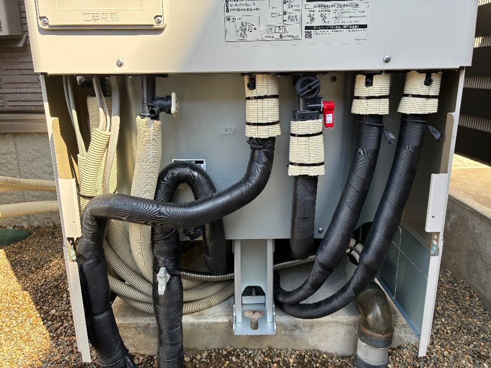 コロナエコキュートCFT-30MK1から三菱エコキュートSRT-S377｜エコキュート交換工事｜千葉県八千代市村上南｜マンション｜コリナベルデ