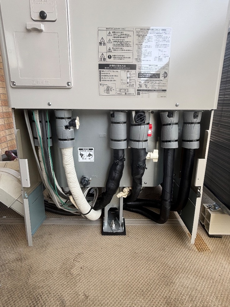 パナソニックエコキュートHE-D37AYCから三菱エコキュートSRT-S377|エコキュート交換工事|東京都武蔵野市関前|マンション|サンクタス武蔵野関前