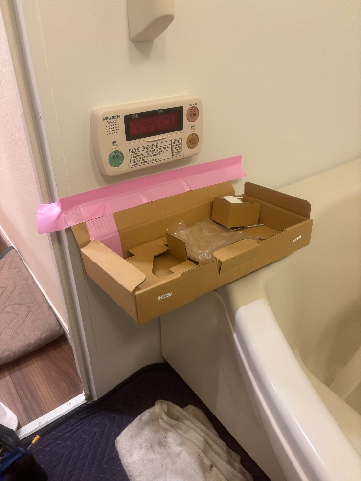 三菱エコキュートSRT-HPT30WD1-Eから三菱エコキュートSRT-W306D-BS2｜エコキュート交換工事｜東京都江東区豊洲｜マンション｜豊洲タワー