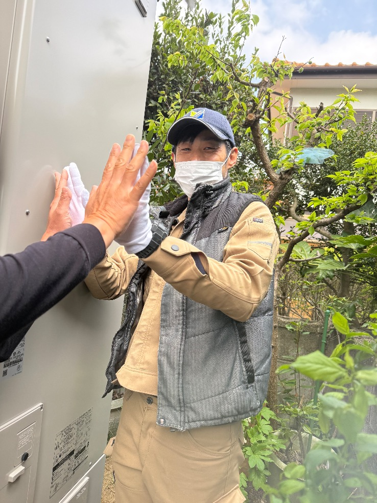 パナソニックエコキュートHE-K46BQから三菱エコキュートSRT-S467｜エコキュート交換工事｜茨城県水戸市堀町｜