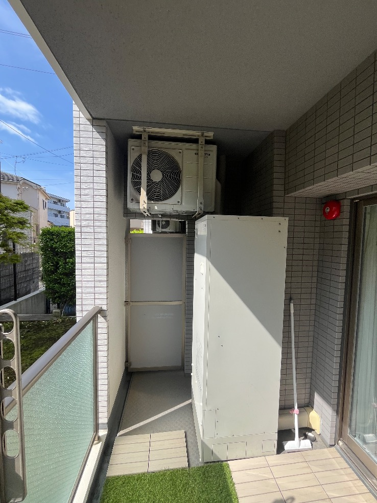 コロナエコキュートCTU-H3014AからコロナエコキュートCHP-S30AZ1-12｜エコキュート交換工事｜埼玉県さいたま市大宮区北袋町｜マンション｜パークフロント新都心