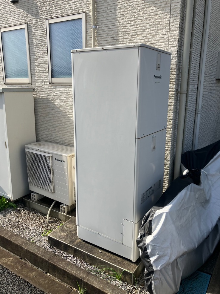 パナソニックエコキュートHE37-SUGQCSからパナソニックエコキュートHE-SU37LQS｜エコキュート交換工事｜東京都八王子市宇津木町｜