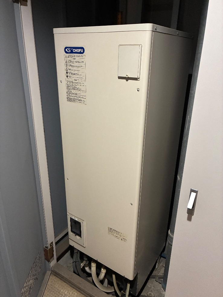 長府エコキュートEHP-3135GPXH-SからダイキンエコキュートEQX37ZFV｜エコキュート交換工事｜東京都葛飾区金町｜マンション｜ヴィナシス金町