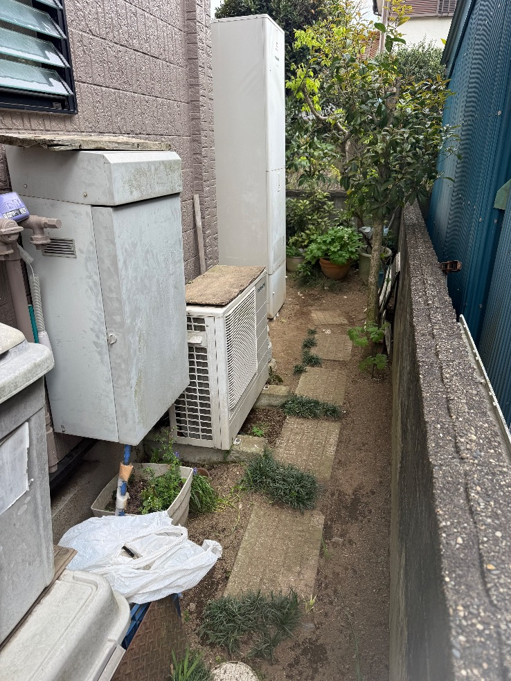 パナソニックエコキュートHE-K46BQから三菱エコキュートSRT-S467｜エコキュート交換工事｜茨城県水戸市堀町｜