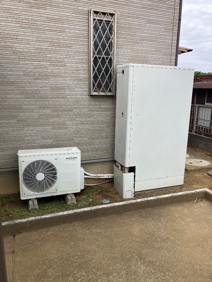 コロナエコキュートCTU-H3726Aから三菱エコキュートSRT-S377UZ｜エコキュート交換工事｜千葉県野田市吉春｜