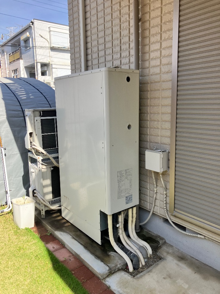 積水エコキュートCFT-37WP1からダイキンエコキュートEQA37ZFTV｜エコキュート交換工事｜埼玉県川越市新宿町｜