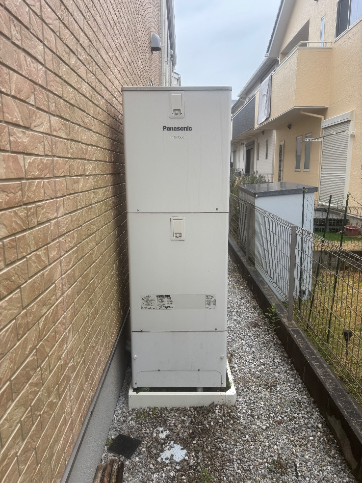 パナソニックエコキュートHE-S37GQCからパナソニックエコキュートHE-S37LQS|エコキュート交換工事|千葉県市原市ちはら台西|