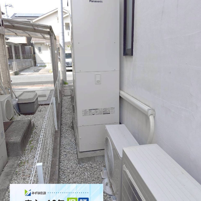 パナソニックエコキュートHE-370SDQからパナソニックエコキュートHE-S46LQS｜エコキュート交換工事｜奈良県生駒市鹿畑町｜