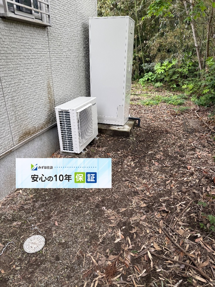 パナソニックエコキュートHE-370SEQからパナソニックエコキュートHE-S37LQS｜エコキュート交換工事｜千葉県山武郡九十九里町真亀｜