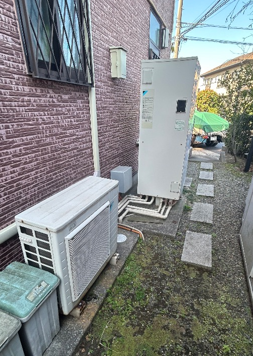 ダイキンエコキュートから三菱エコキュートSRT-S377U｜エコキュート交換工事｜千葉県市原市岩崎