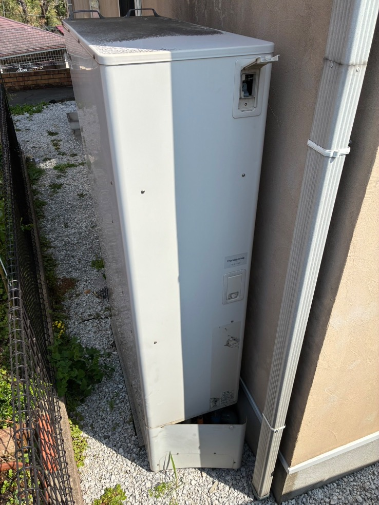 パナソニックエコキュートHE-W37BQからパナソニックエコキュートHE-H37LQS｜エコキュート交換工事｜神奈川県横浜市旭区本村町