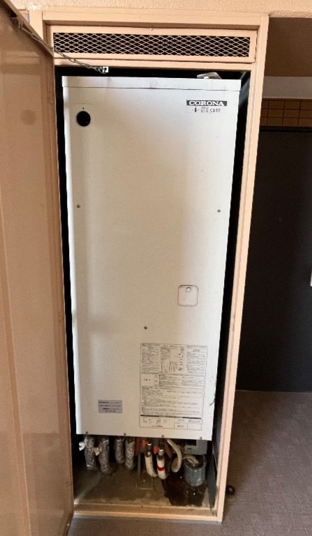 コロナエコキュートCTU-371D1A8-4からダイキンエコキュートEQX37ZFV｜エコキュート交換工事｜埼玉県川越市志多町｜マンション｜レーベンリヴァーレ川越ブラッセ
