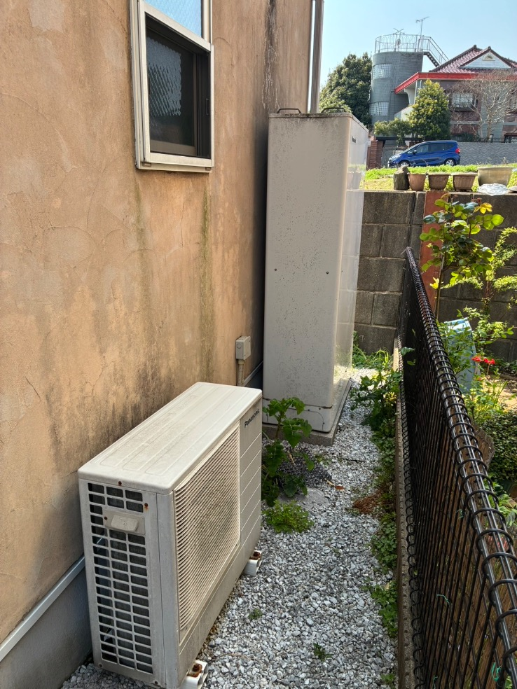 パナソニックエコキュートHE-W37BQからパナソニックエコキュートHE-H37LQS｜エコキュート交換工事｜神奈川県横浜市旭区本村町