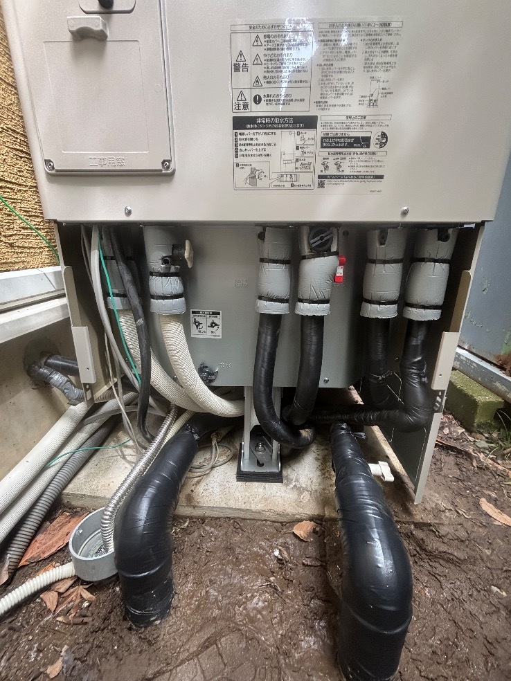 三菱電気温水器SRT-5567WFU-BLから三菱エコキュートSRT-S467U｜エコキュート交換工事｜神奈川県横須賀市追浜東町｜