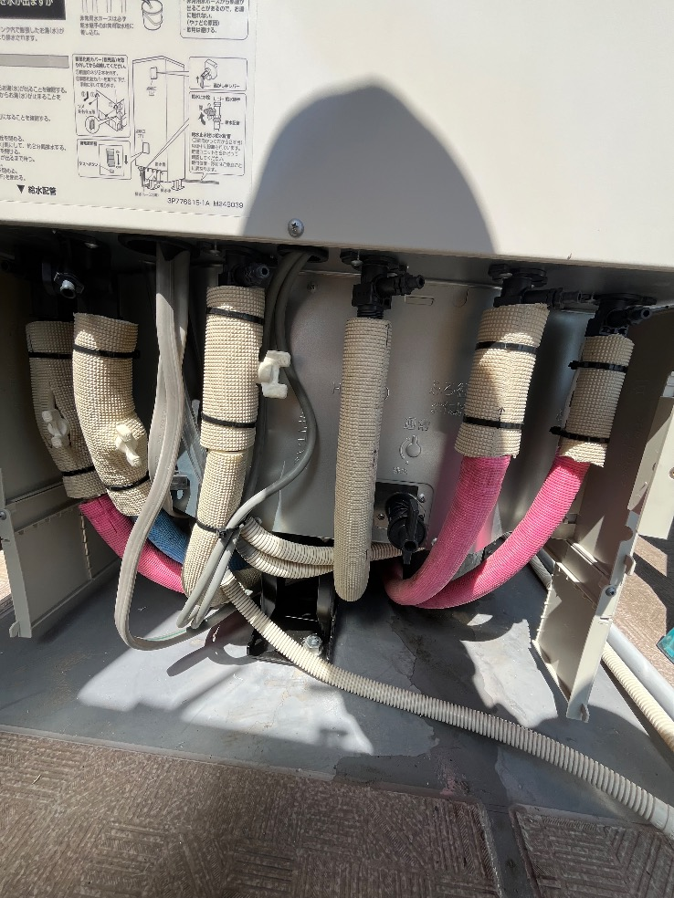 コロナエコキュートCTU-H3014AからダイキンエコキュートEQX37ZFV｜エコキュート交換工事｜千葉県我孫子市我孫子｜マンション｜グランレジデンス