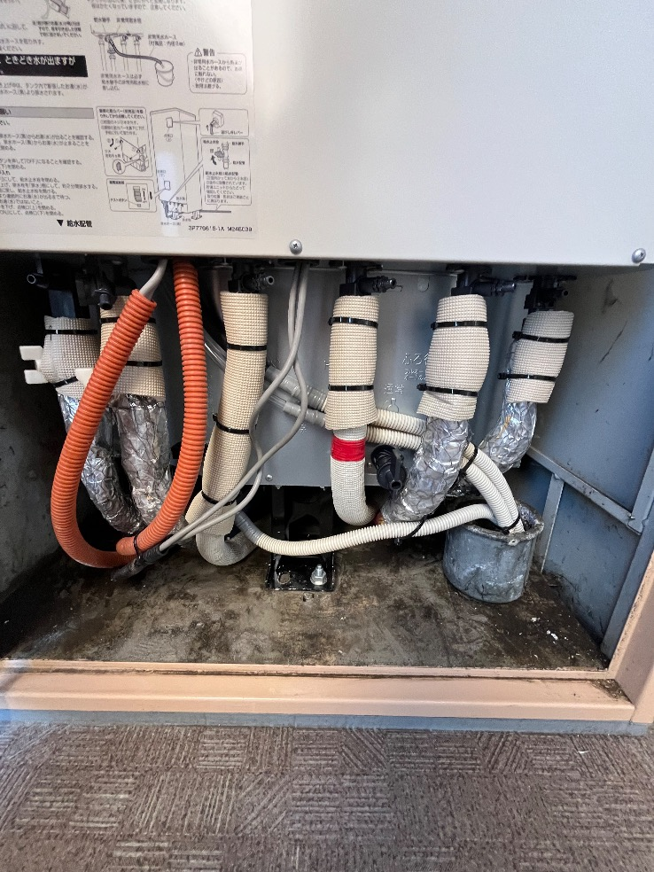 コロナエコキュートCTU-371D1A8-4からダイキンエコキュートEQX37ZFV｜エコキュート交換工事｜埼玉県川越市志多町｜マンション｜レーベンリヴァーレ川越ブラッセ