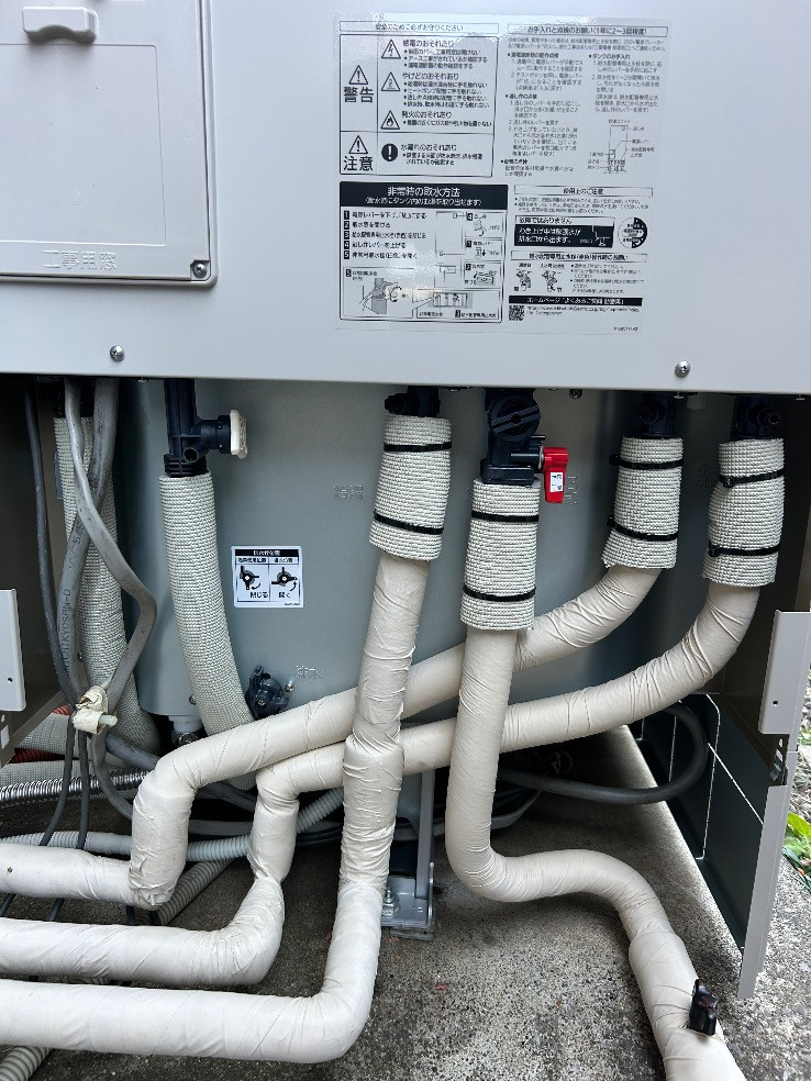 ダイキンエコキュートから三菱エコキュートSRT-S377U｜エコキュート交換工事｜千葉県市原市岩崎