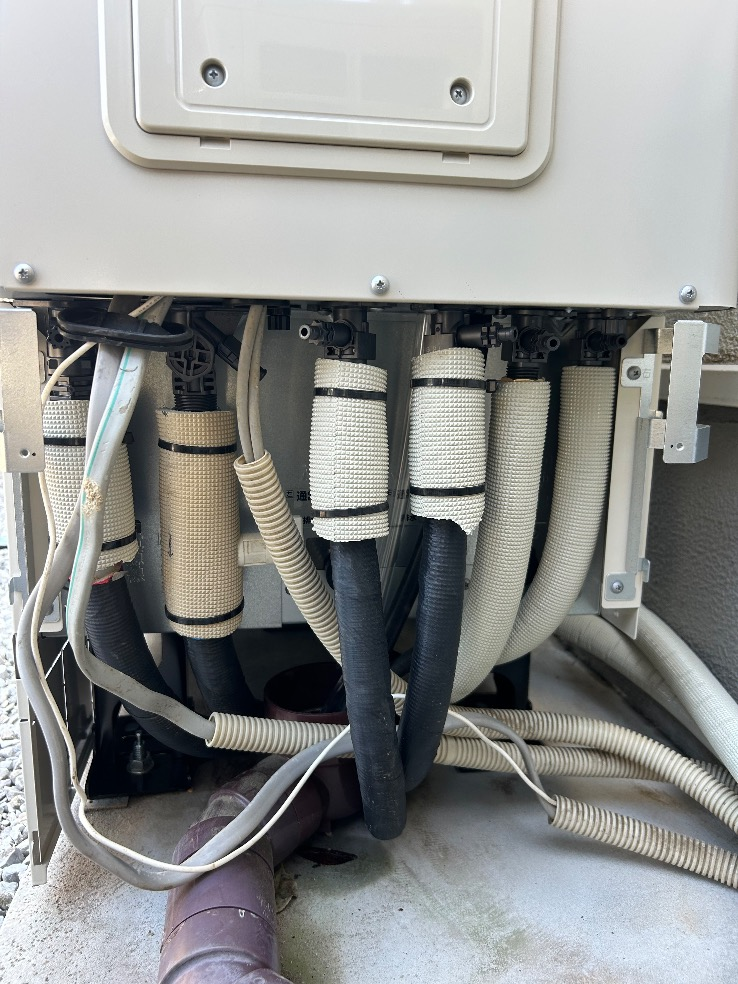 サンデンエコキュートEB-UP37QTA2からダイキンエコキュートEQA46ZFTV｜エコキュート交換工事｜神奈川県中郡二宮町二宮｜