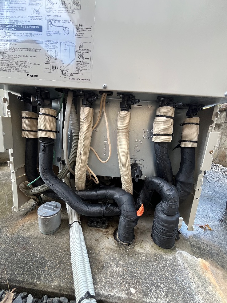 パナソニックエコキュートHE-JU46HQからダイキンエコキュートEQX46ZFV｜エコキュート交換工事｜栃木県佐野市吉水町｜