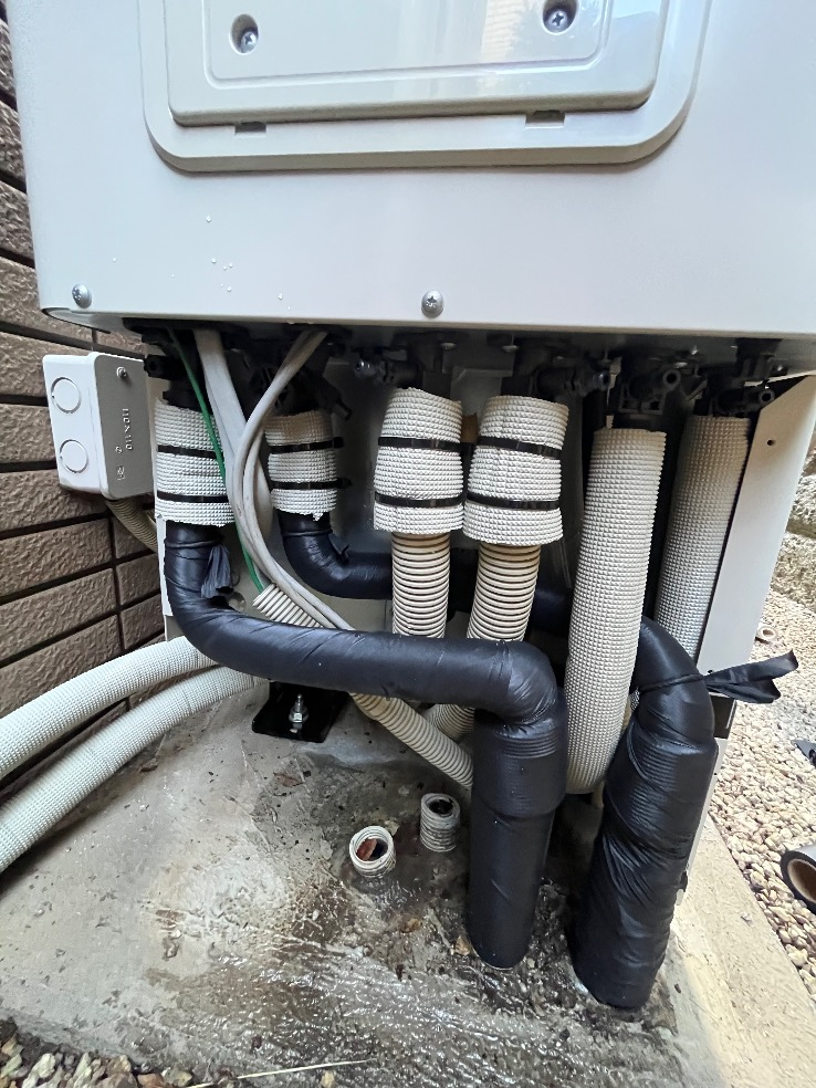 パナソニックエコキュートHE-WU46BQからダイキンエコキュートEQA46ZFTV｜エコキュート交換工事｜東京都港区南麻布｜