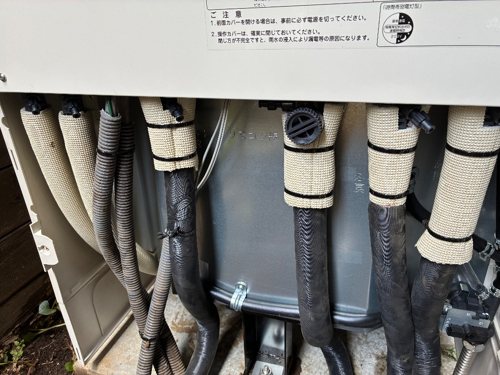 東芝エコキュートHPE-FB461Tから日立エコキュートBHP-FG37XU｜エコキュート交換工事｜東京都東村山市青葉町｜