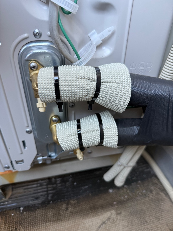 パナソニックエコキュートHE-30C3QMから三菱エコキュートSRT-W306D-2｜エコキュート交換工事｜千葉県千葉市中央区中央｜マンション｜千葉セントラルタワー