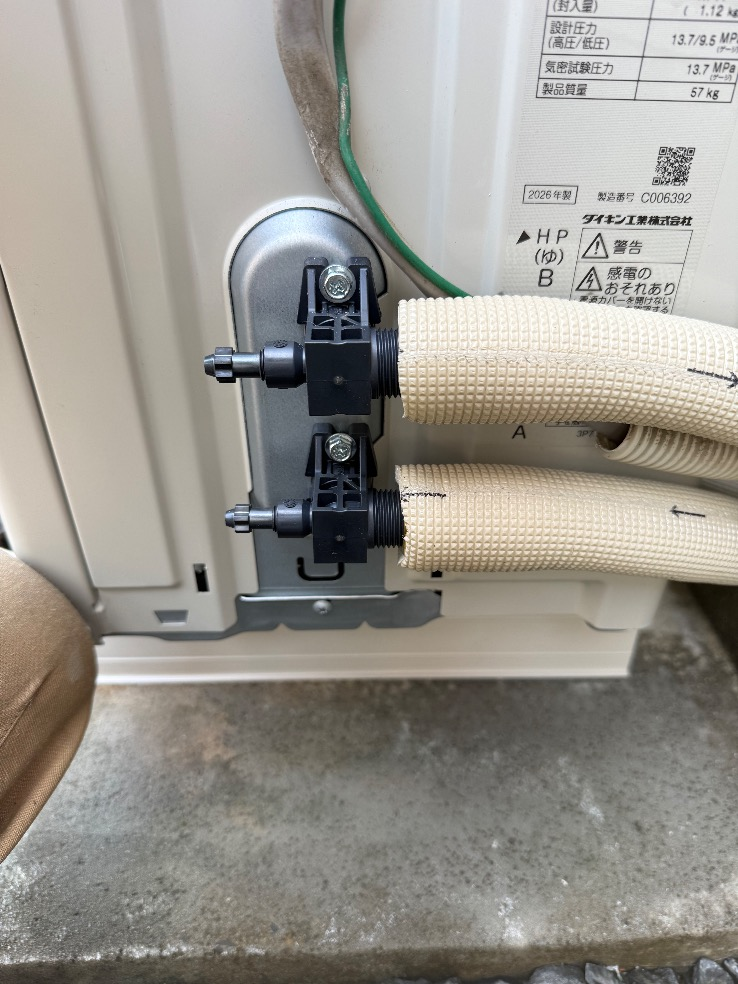 ダイキンエコキュートTUN37MFVからダイキンエコキュートEQX46ZFV｜エコキュート交換工事｜茨城県鹿嶋市大字宮中｜