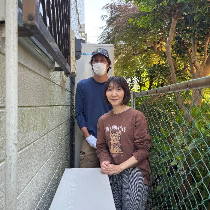 ダイキンエコキュートからTU37KFTVダイキンエコキュートEQA37ZFTV｜エコキュート交換工事｜神奈川県座間市｜