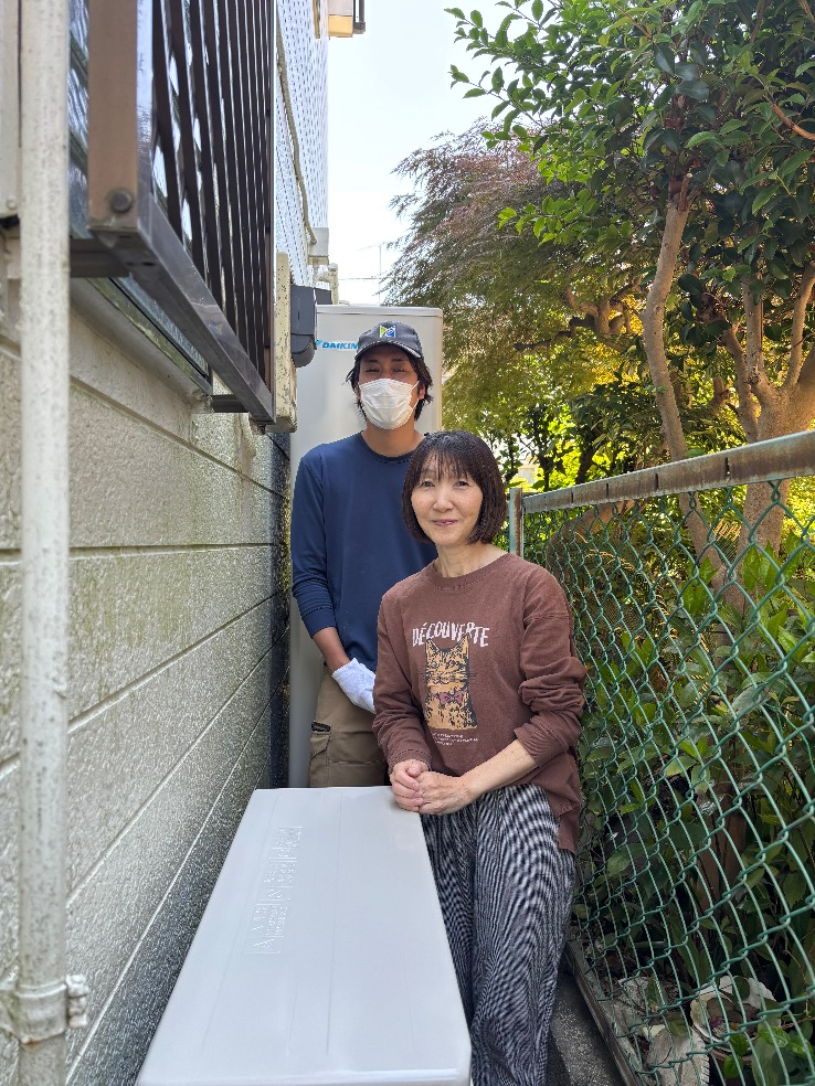 ダイキンエコキュートからTU37KFTVダイキンエコキュートEQA37ZFTV|エコキュート交換工事|神奈川県座間市|