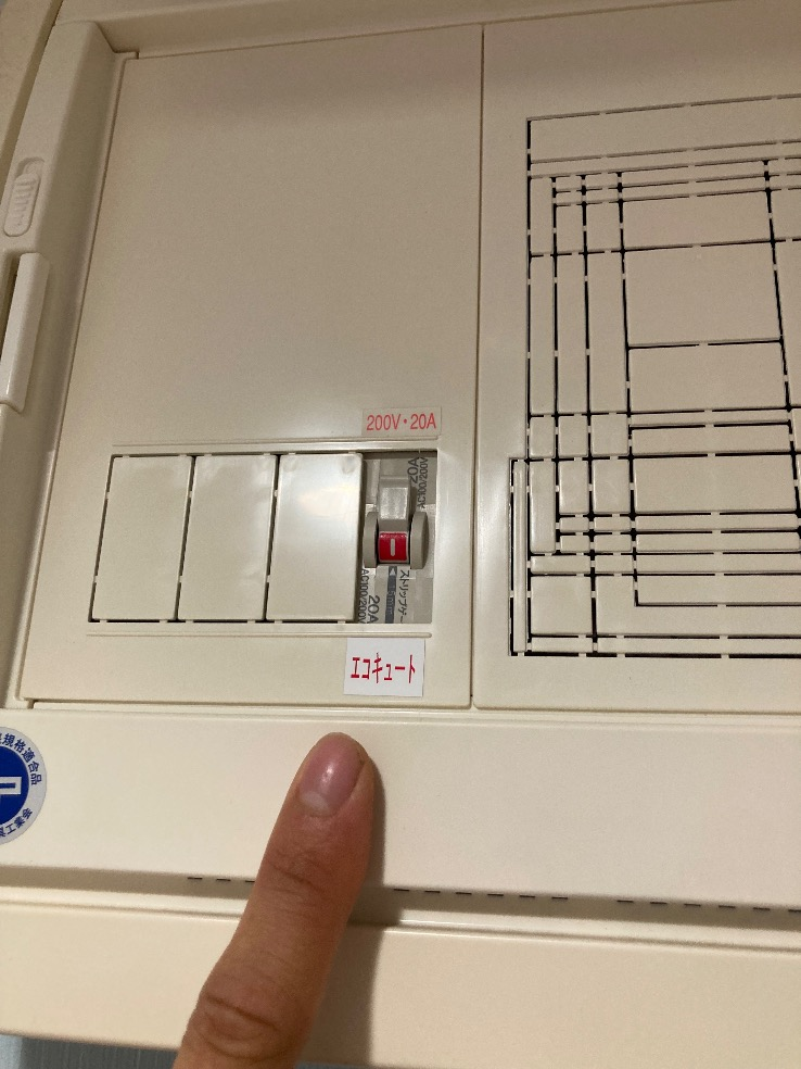 コロナエコキュートCHP-HE37211AからパナソニックエコキュートHE-H37LQS｜エコキュート交換工事｜埼玉県さいたま市見沼区｜