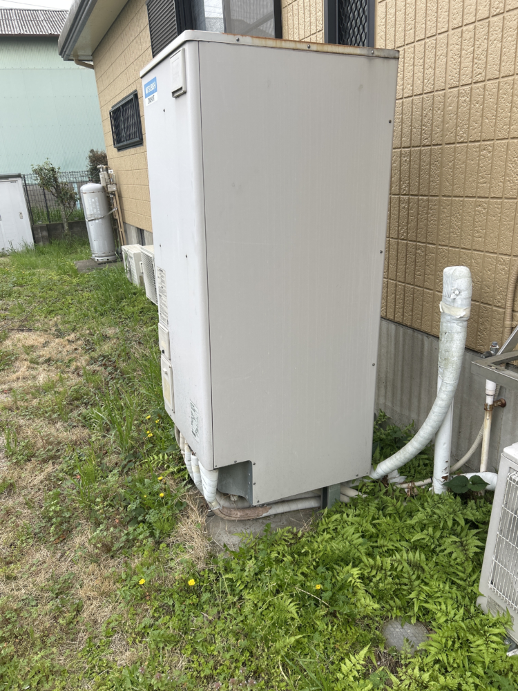 三菱エコキュートSRT-HPT37WX4から三菱エコキュートSRT-S377｜エコキュート交換工事｜埼玉県上尾市｜