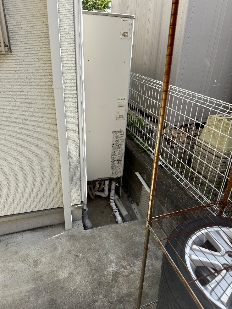 パナソニックエコキュートHE-370HEQからパナソニックエコキュートHE-H46LQS｜エコキュート交換工事｜東京都町田市｜ 