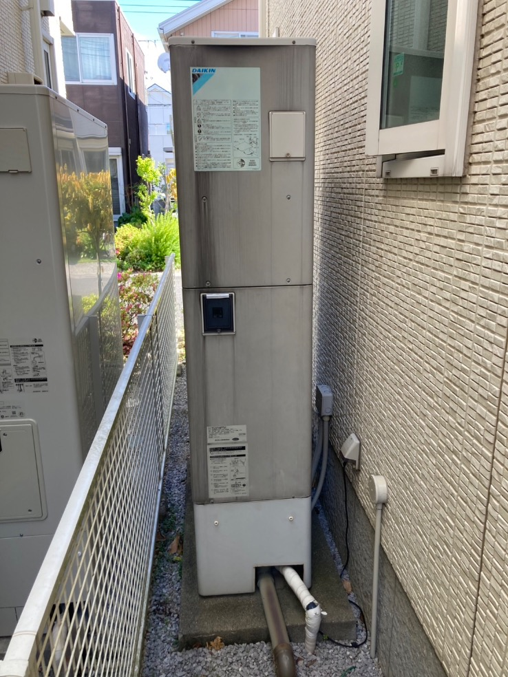 ダイキンエコキュートTU37HFTVからダイキンエコキュートEQA37ZFTV｜エコキュート交換工事｜埼玉県草加市｜