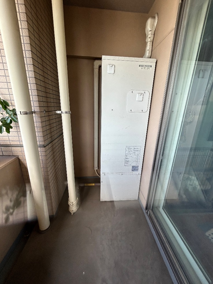 コロナエコキュートCHP-S30AW1-1から三菱エコキュートSRT-S377｜エコキュート交換工事｜神奈川県川崎市川崎区小田栄｜マンション｜カワサキアイランドスイート 