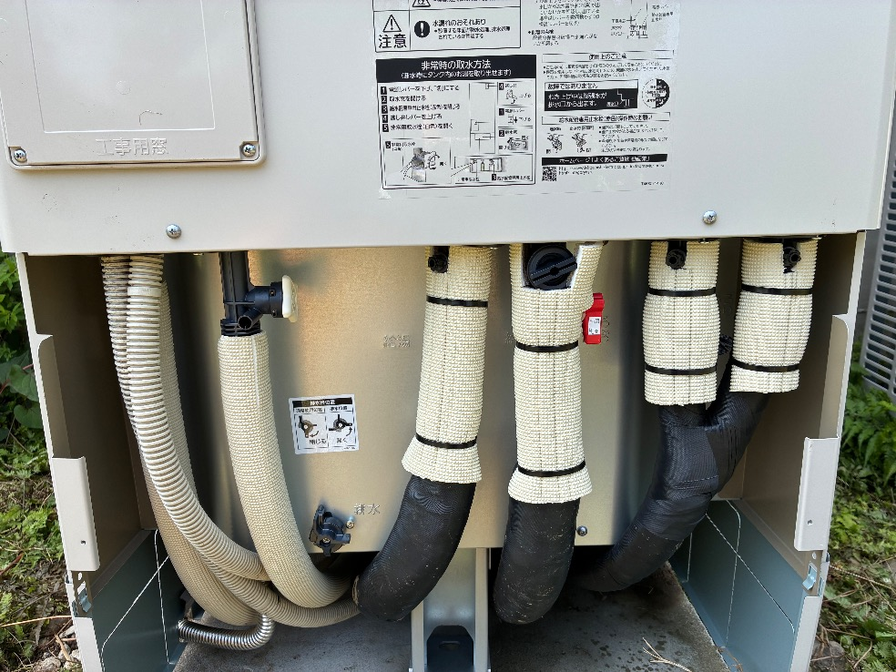 三菱エコキュートSRT-HPT37WX4から三菱エコキュートSRT-S377｜エコキュート交換工事｜埼玉県上尾市｜