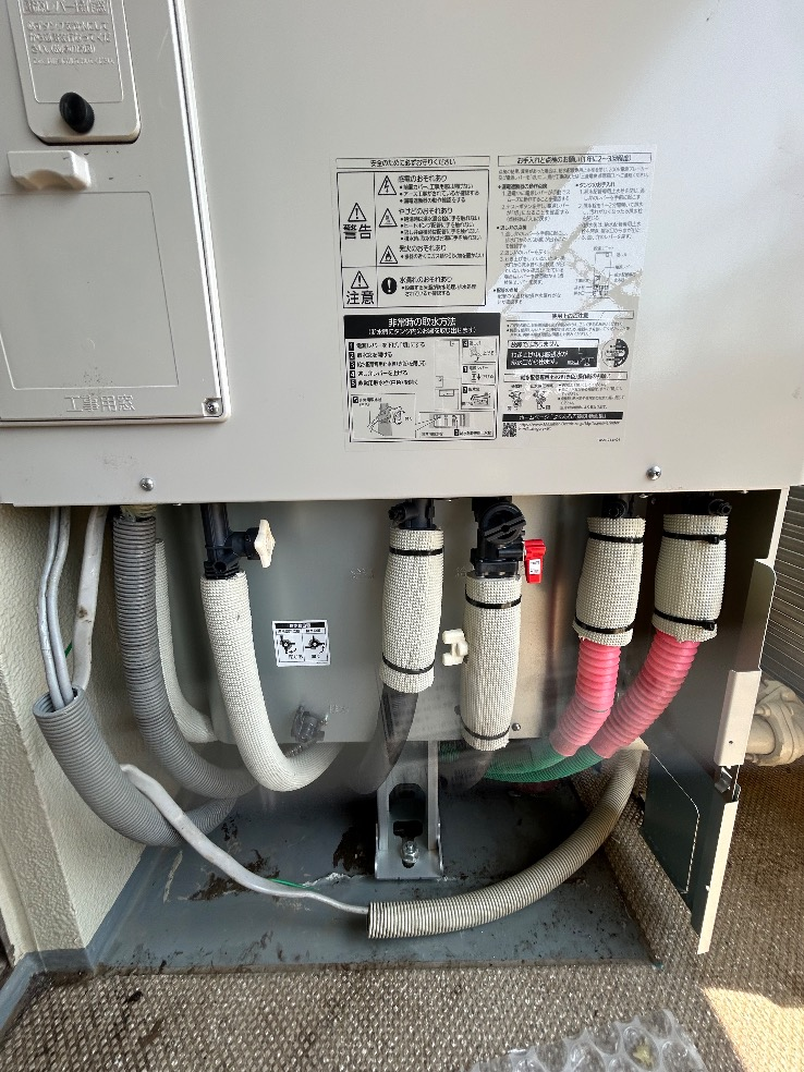 ダイキンエコキュートTU31JFCVから三菱エコキュートSRT-S377U｜エコキュート交換工事｜千葉県松戸市和名ヶ谷｜マンション｜ザ・レジデンス松戸