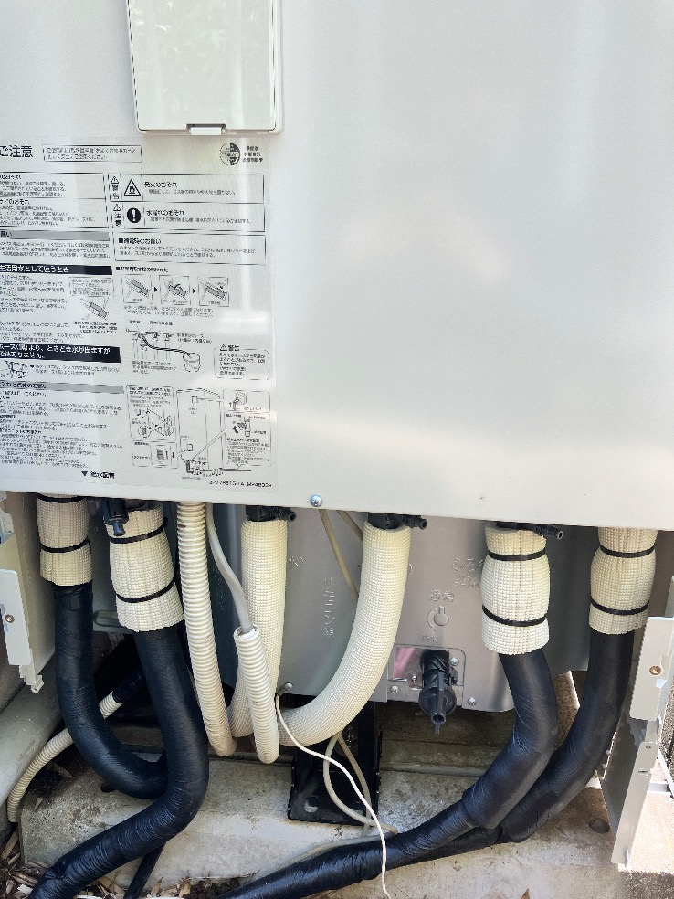 パナソニックエコキュートHE-K37BQからダイキンエコキュートEQX37ZFV ｜エコキュート交換工事｜神奈川県大和市｜