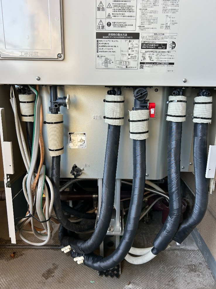 コロナエコキュートCHP-S30AW1-1から三菱エコキュートSRT-S377｜エコキュート交換工事｜神奈川県川崎市川崎区小田栄｜マンション｜カワサキアイランドスイート 
