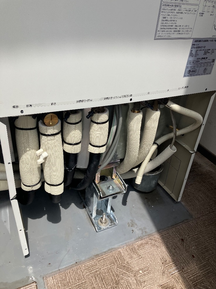 コロナエコキュートCHP-H3014AからコロナエコキュートCHP-S30AZ1-12｜エコキュート交換工事｜千葉県我孫子市我孫子｜マンション｜グランレジデンス