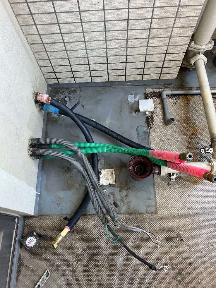 ダイキンエコキュートTU31JFCVから三菱エコキュートSRT-S377｜エコキュート交換工事｜千葉県松戸市和名ヶ谷｜マンション｜ザ・レジデンス松戸
