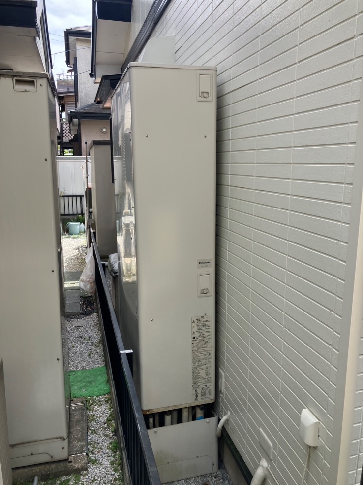 パナソニックエコキュートHE-W46BQから三菱エコキュートSRT-S377UZ｜エコキュート交換工事｜埼玉県川越市｜