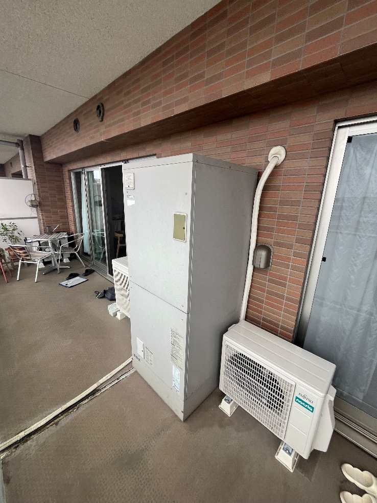 東芝電気温水器HPL-2TFB375RAUから三菱エコキュートSRT-S377|エコキュート交換工事|神奈川県横浜市港北区綱島西|マンション|ミオカステーロ青葉台