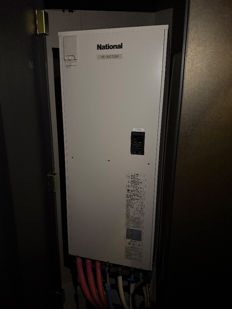 パナソニックエコキュートCTU-H3014AMからコロナエコキュートCHP-S30AZ1-12｜エコキュート交換工事｜東京都港区｜マンション｜パークコート赤坂ザ タワー
