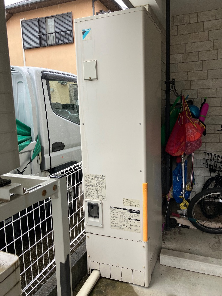 ダイキンエコキュートTU37MFCVからパナソニックエコキュートHE-S37LQS|エコキュート交換工事|東京都渋谷区|