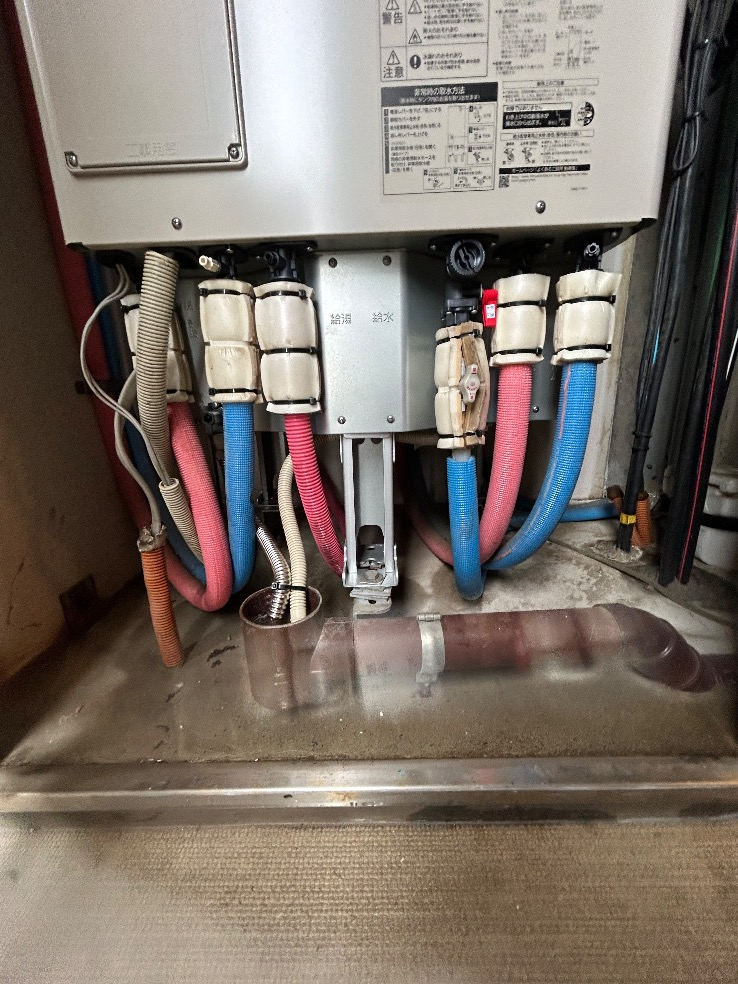 三菱エコキュートSRT-HPT30WD3から三菱エコキュートSRT-W306D-2｜エコキュート交換工事｜茨城県取手市取手｜マンション｜BELISTAタワー取手駅前