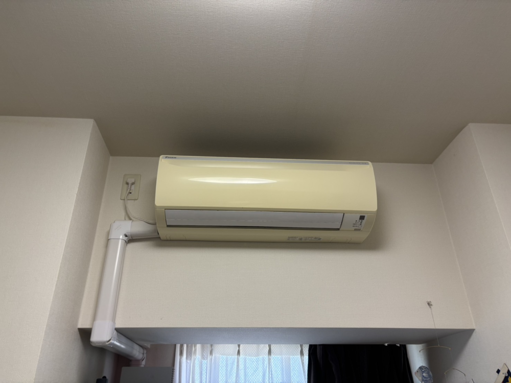 ダイキンF22JTPS-W、AN22KCSK-WからパナソニックエアコンCS-226DFL-W|エアコン交換工事|さいたま市北区宮原町|マンション|パークシティさいたま北ガーデンプレイス