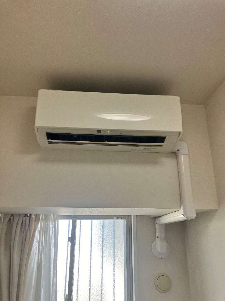 ダイキンF22JTPS-W、AN22KCSK-WからパナソニックエアコンCS-226DFL-W|エアコン交換工事|さいたま市北区宮原町|マンション|パークシティさいたま北ガーデンプレイス